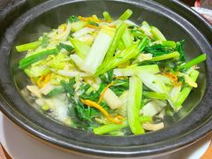 砂煲养生时蔬-小放牛炒菜馆(军校店)