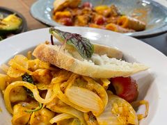 小蘑菇炒牛肉-榖屋house of flour(张江首店)