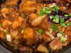 梅香咸鱼鸡粒茄子煲-港丽餐厅(高德置地店)