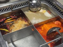 经典麻辣双拼锅底-海底捞火锅(坪山益田假日广场店)