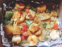 特色咖喱焗鲜虾饭-标记Jane's kitchen(平桥直街店)