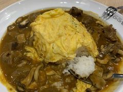 咖喱牛肉蛋包饭七种蘑菇-CoCo壱番屋(久光百货店)