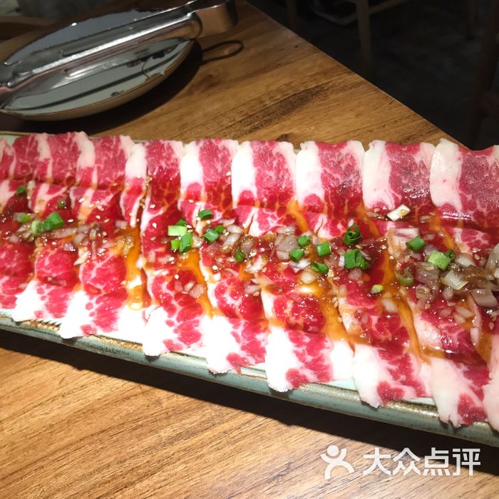 角屋北海道烧肉专门店招牌牛五花图片-北京日本料理-大众点评网