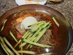 荞麦冷面-正苑26年海鲜烤肉•牛尾汤汤饭(东港店)