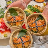 黄金大闸蟹 🦀️帅哥帮你剥🎗快来京彩吃火锅！