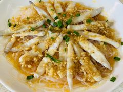 蒜蓉蒸沙虫-覃记海鲜美食餐厅