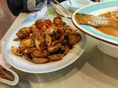 辣炒花蚬子-渔娘渔家丹东海鲜(东直门店)