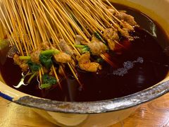 -拈签一笑黄牛肉辣卤串串