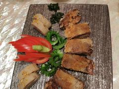 蒜片煎A4和牛西冷伴鸡菌-8餐厅(新葡京酒店)