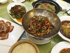 干锅柴树菇-清真·三德隆饭庄(桥梓口店)