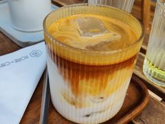 白桃冻冻拿铁-Home Cafe(水榭春天店)