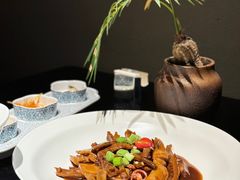 笋干墨鱼烧咸肉-苏帮袁·竹(北京坊店)