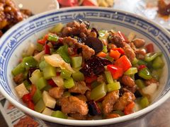 辣子鸡丁煮馍（优质）-老西安韩记三鲜煮馍(四府街店)