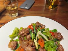 宣威小炒肉-粘芭喃腊云南的菜