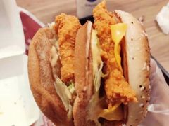 重磅双层鸡排堡人气明星餐兑换券-肯德基(大成店)
