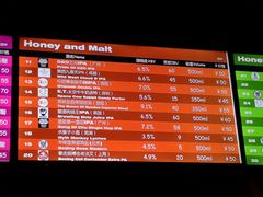 菜单-蜜和麦精酿啤酒吧honey&malt(桐梓林店)