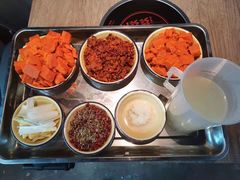 重庆原始红油现炒锅底-王歘歘·chuǎ火锅(五道营店)