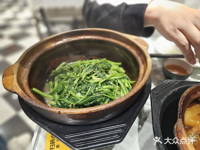 熠盛粤味(永康路店)虾酱啫啫空心菜图片