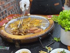 -老姐石板烧烤+铜炭火锅(总店)