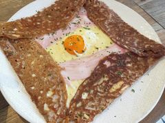 巴黎火腿鸡蛋芝士蘑菇可丽饼-RAC BAR(安福路店)