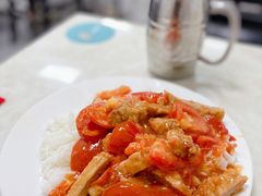 番茄猪扒饭-好好滋味茶餐厅