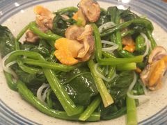 菠菜拌毛蛤-頂好酒家·经典粤菜(海信广场店)