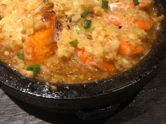 石板蒜蓉虾-小菜园新徽菜(苏州繁花中心店)