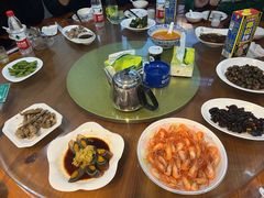 阳澄湖清水虾-鼎鲜·蟹农渔水·阳澄湖大闸蟹·农家乐(美人腿店)
