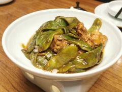 排骨炖油豆角-一轩饺子馆(丽都店)