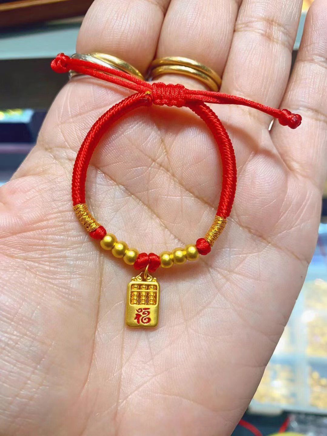 手工编织手链真心赞