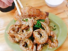 椒盐濑尿虾-贞姨美食·老字号海鲜大排档