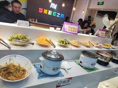 自助取餐区-梦航彩虹之约自助餐厅(华府天地店)