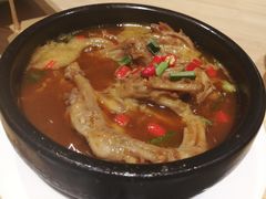 四川人都嫌辣的鸭掌煲-7017浙菜•建德味(中财店)