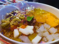 什锦红颜冰粉-秦炉烤肉(财富中心店)
