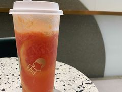 满杯红柚-喜茶(青岛金狮广场店)