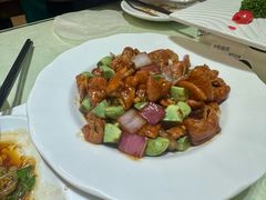 腊八蒜烧肥肠-东四民芳餐厅(世茂工三店)