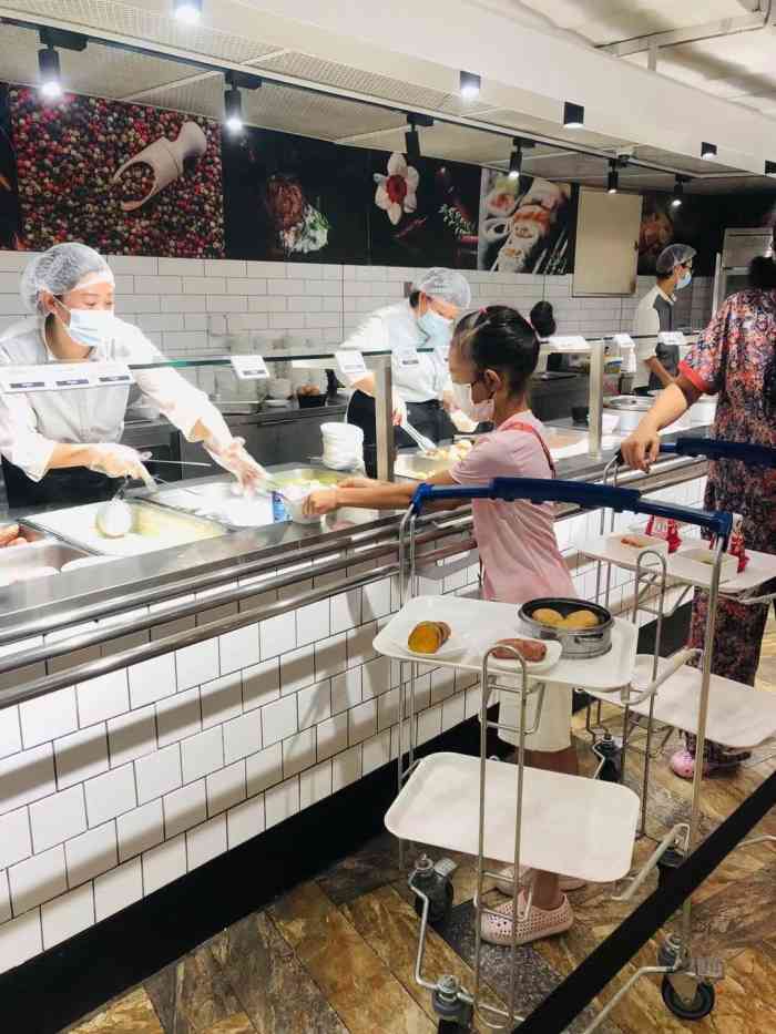 阿那亚第一食堂 cafeteria 1-"在阿那亚住的几天,每天的早餐都是从