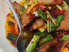 青蒜炒乡里腊味-湘中缘·湖南菜(娄底驻京办店)