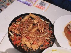 金蒜椒盐流香黄膏蟹-避风塘·老港味餐厅(虹口龙之梦店)