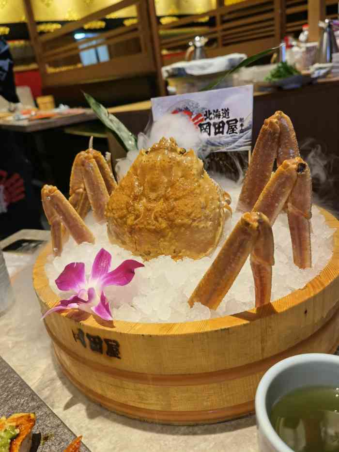 蟹的冈田屋(张江绿地缤纷广场店)-"很有特色的一家日料店,相对冈田屋