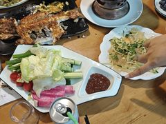 -钰田大院·碳烤虹鳟鱼·怀柔地道农家菜(雁栖湖店)