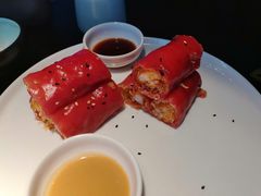 红米脆皮鲜虾肠-蝴蝶里·粤菜·点心(滨江龙湖店)