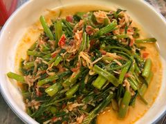 酸笋炒空心菜-浩海火烧云傣家菜(京广店)