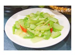 清炒佛手瓜-茶油香闽南菜·花园餐厅(前埔店)