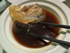 黑蒜鲟龙鱼筋炖汤-辛香汇·现炒川菜(淮海路百盛店)