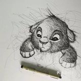 一组迪士尼卡通角色插画作品欣赏[礼花]