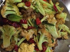 香锅炒花菜-蟹岛开饭楼