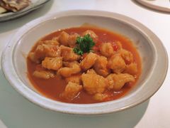 番茄龙利鱼块-秀儿家の小确幸花园西餐厅