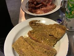 五花肉-马路牙子地桌烤肉(工体店)