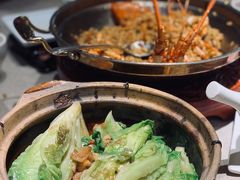 虾酱啫生菜煲-尚一汤·粤菜海鲜(环球港店)